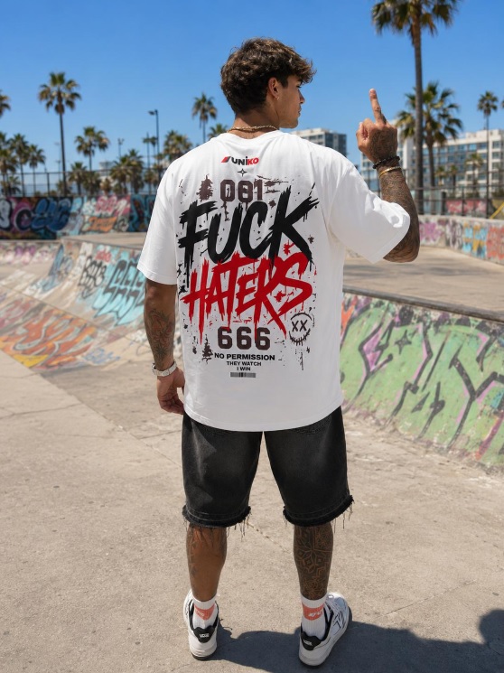 Camiseta FUCK HATERS - Imagen 9