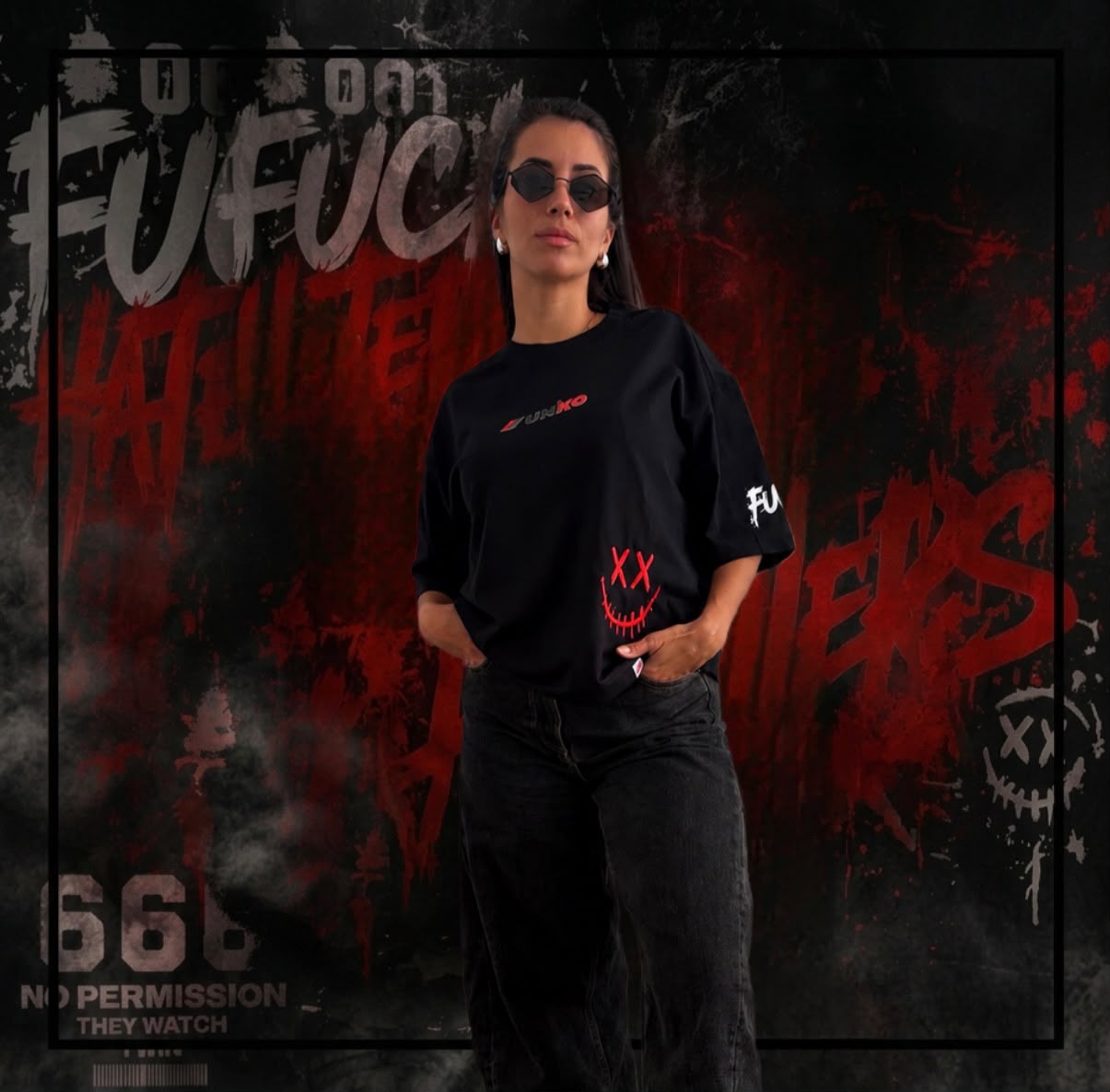 Camiseta FUCK HATERS - Imagen 5